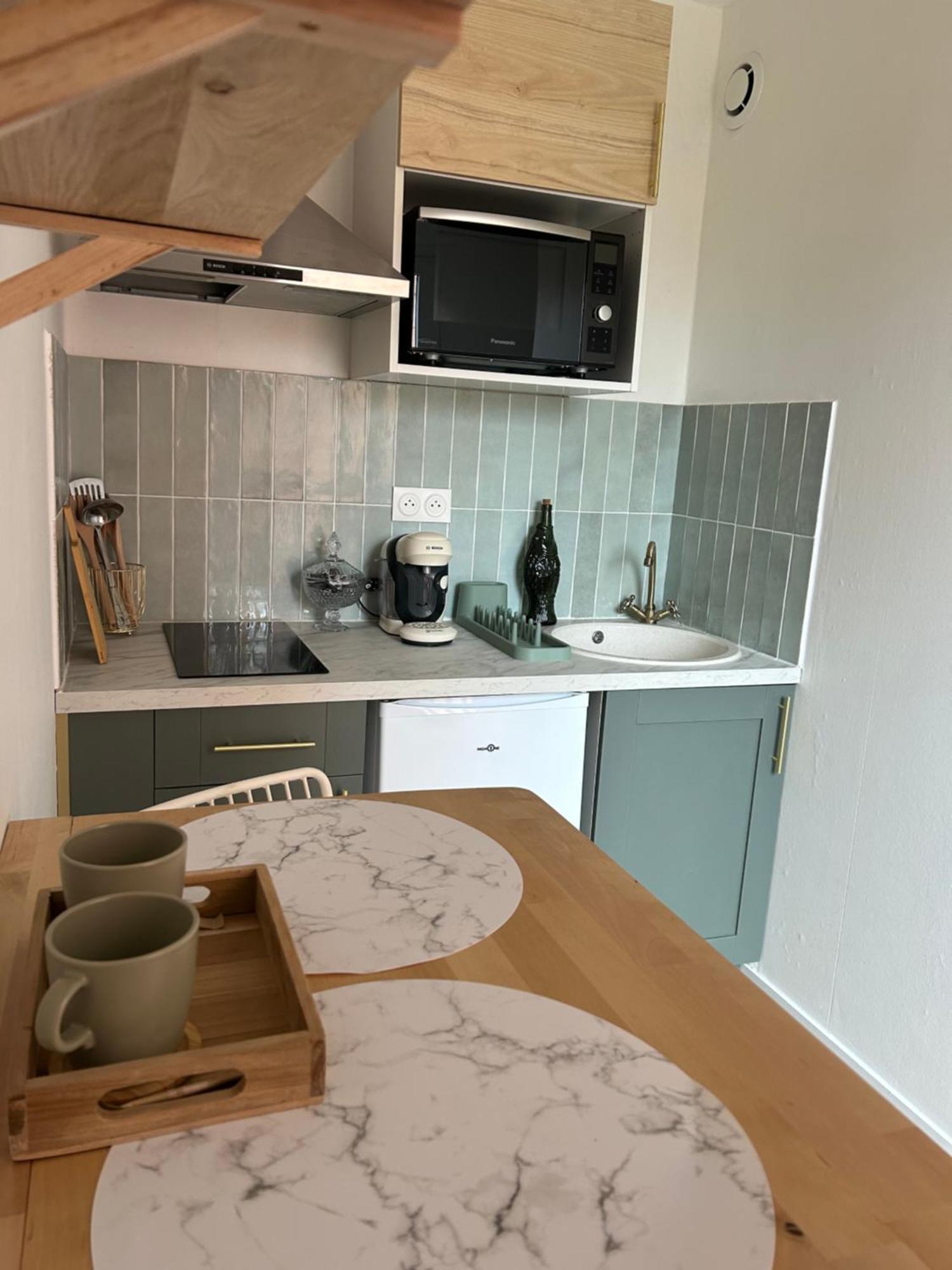 La Suite Emeraude, Studio Chic, Acces Direct Plage Cabourg Dış mekan fotoğraf